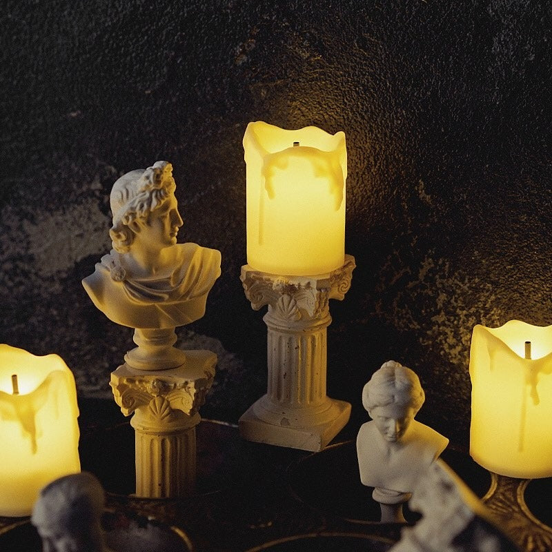 Warm LED, calm light