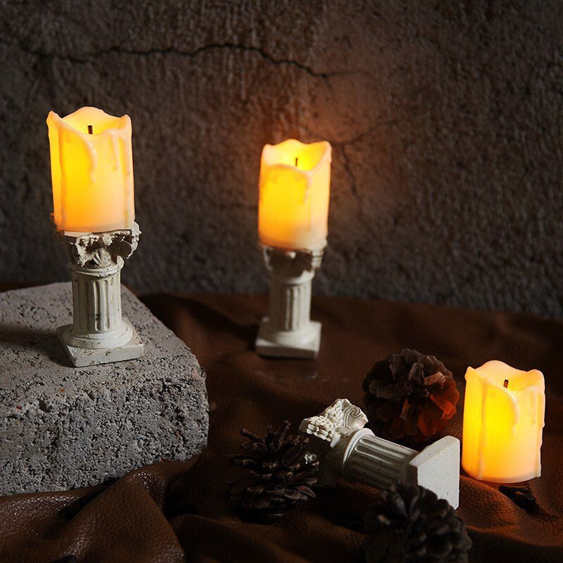 Old Candle Light — Warm LED Mood Lighting for Bedside — Lifestyle 1