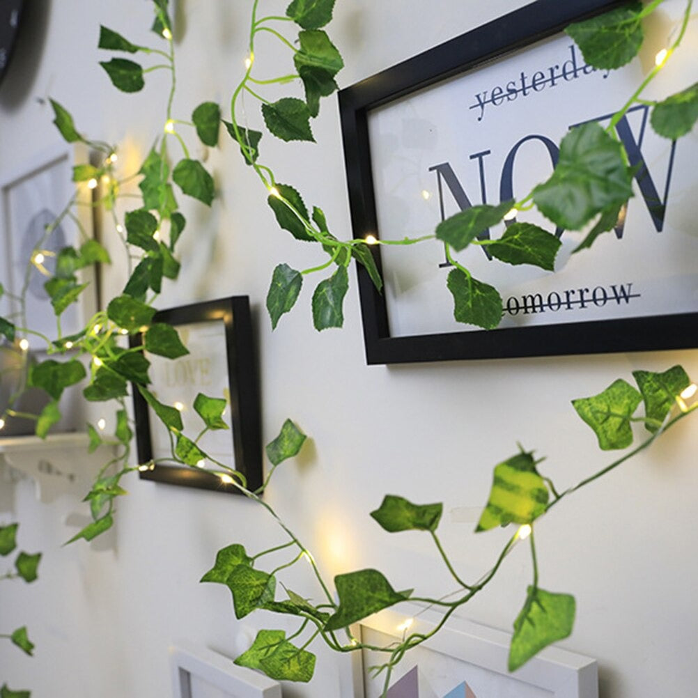 Single Vine String Light Set — Warm LED Mood Lighting for Bedside — Lifestyle 2