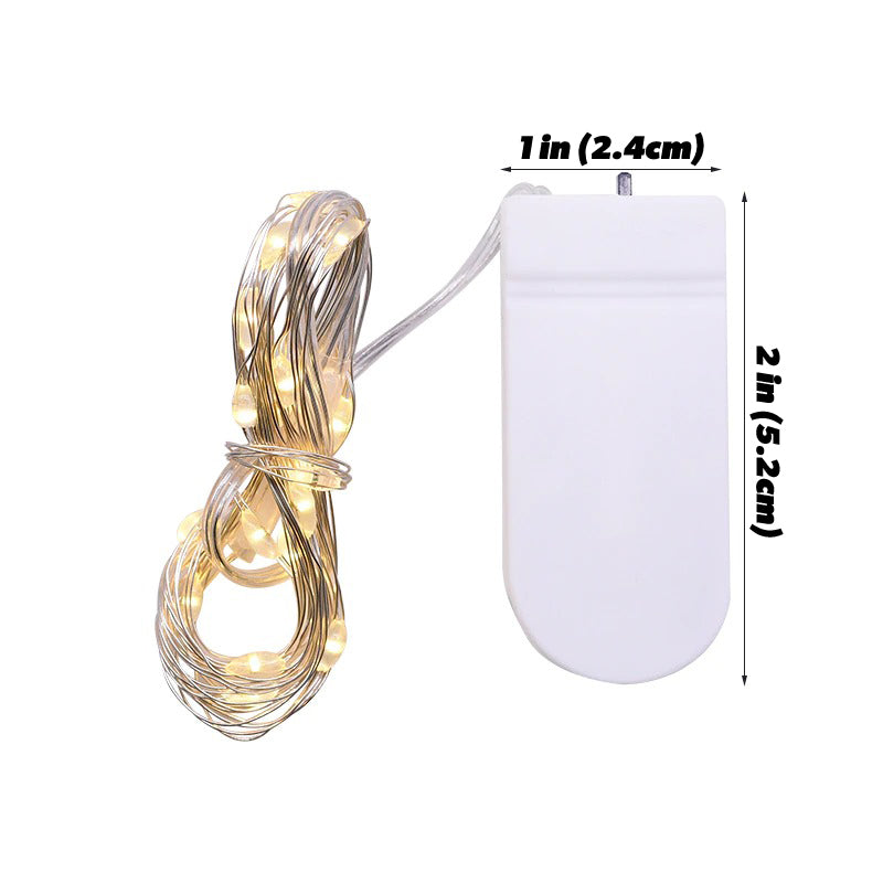 Single Vine String Light Set — Warm LED Mood Lighting for Bedside — Lifestyle 8