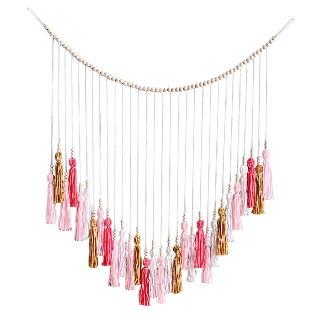 Beads & Tassels Tapestry Wall Decor — Considered Home Styling — Lifestyle 3