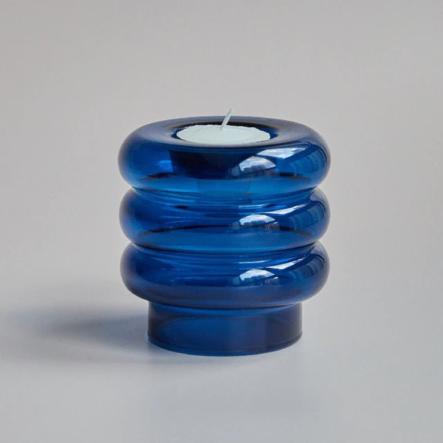 Bibendum Glass Candle Holder — Decorative Vase for Considered Styling — Lifestyle 8