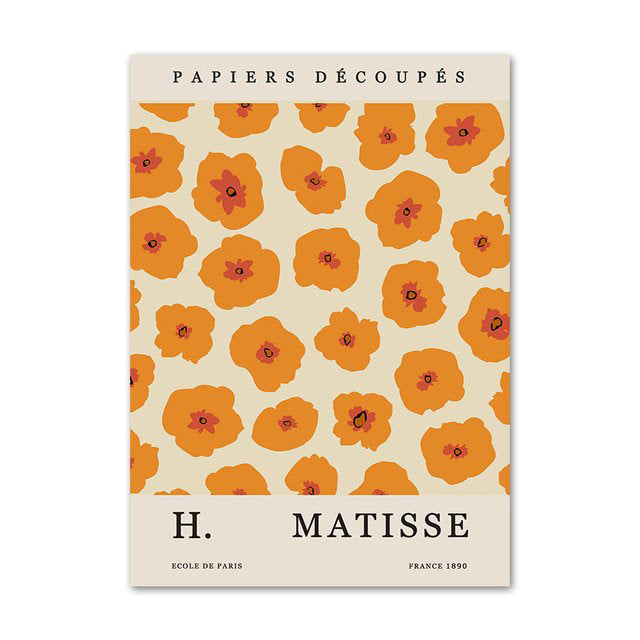 Blooming Flowers Gallery Wall Canvas Posters — Considered Home Styling — Lifestyle 8