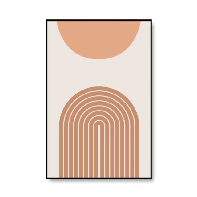 Boho Abstraction Canvas Posters — Considered Home Styling — Lifestyle 3