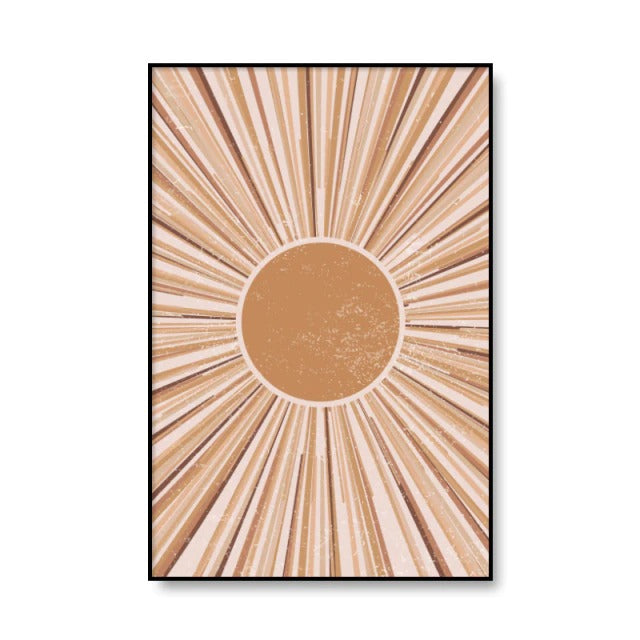 Boho Abstraction Canvas Posters — Considered Home Styling — Lifestyle 5