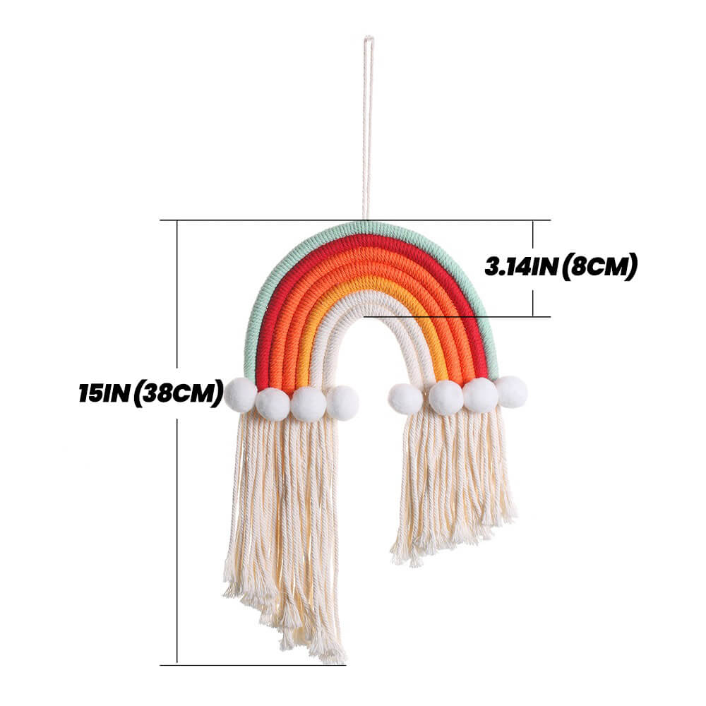 Macrame Rainbow Wall Decor — Considered Home Styling — Lifestyle 7