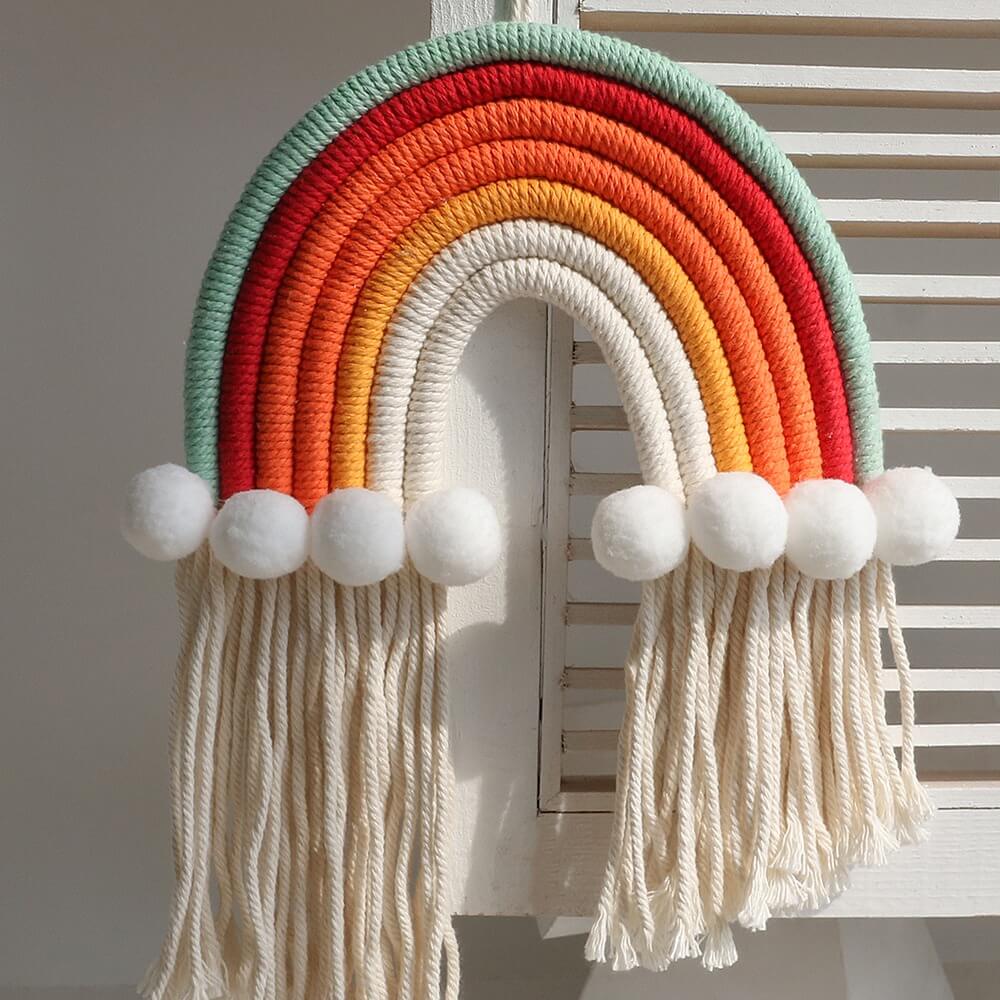 Macrame Rainbow Wall Decor — Considered Home Styling — Lifestyle 5