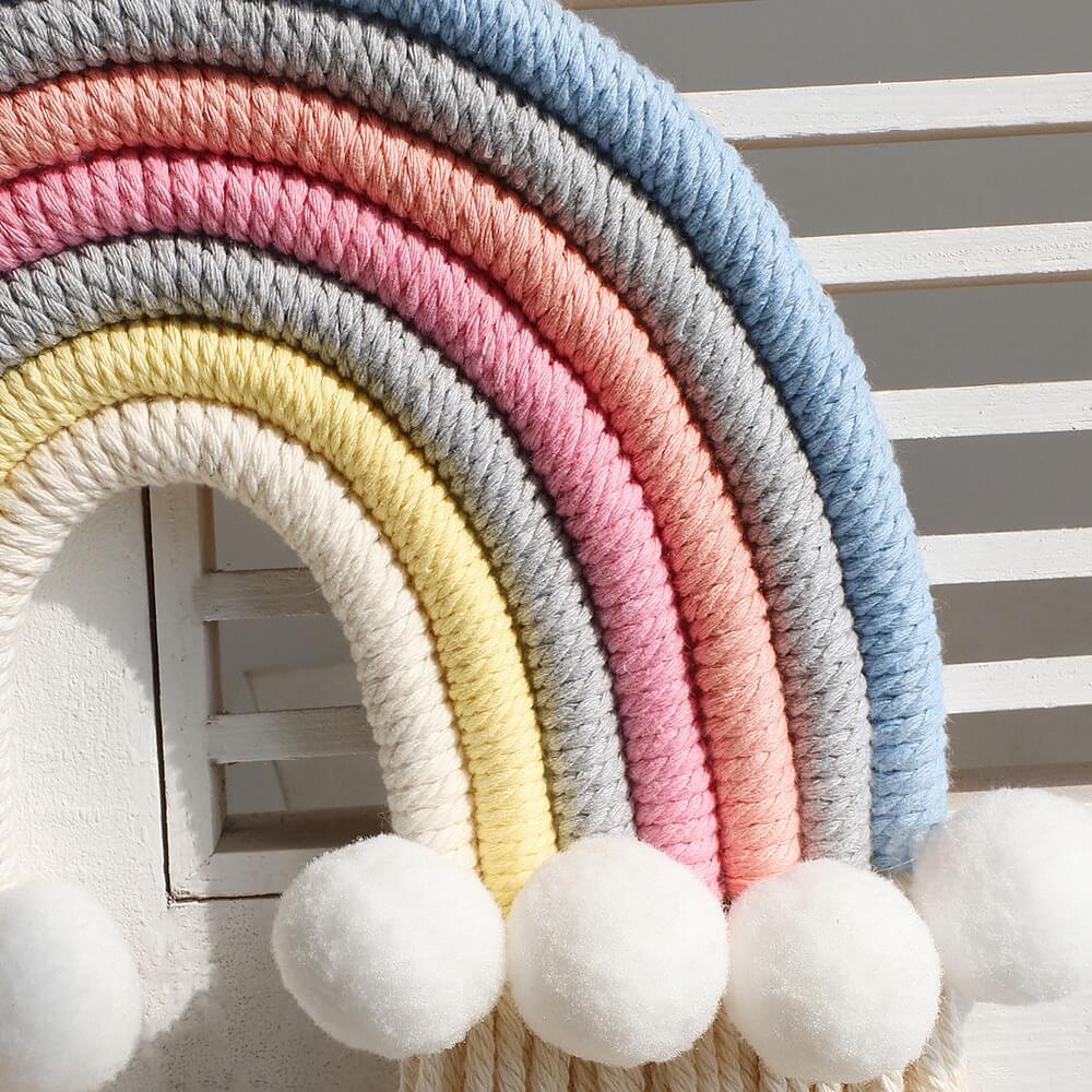 Macrame Rainbow Wall Decor — Considered Home Styling — Lifestyle 8