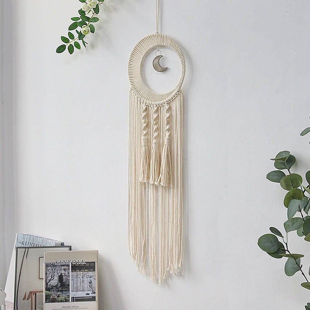 Boho Moon Macrame Wall Hanging — Considered Home Styling — Lifestyle 5