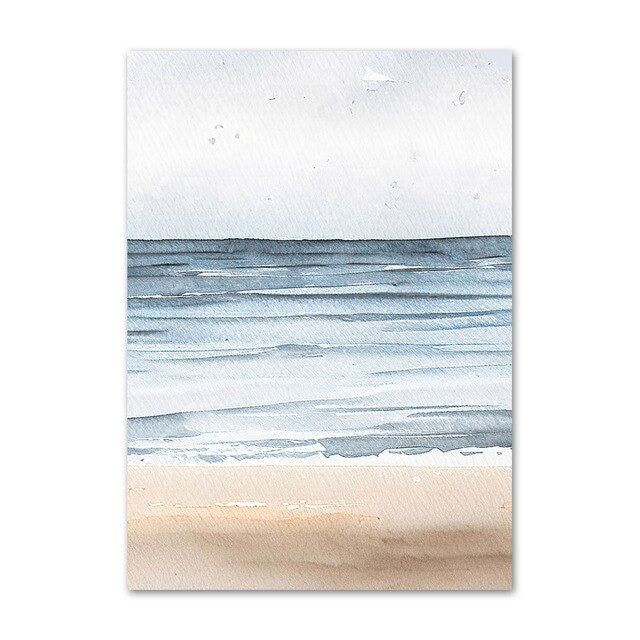 Boho Watercolor Art Canvas Posters — Considered Home Styling — Lifestyle 2