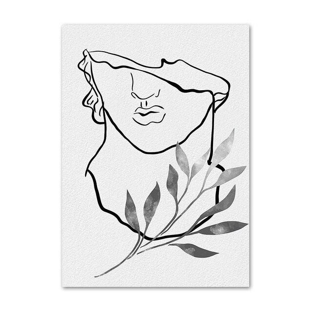 Boho Watercolor Art Canvas Posters — Considered Home Styling — Lifestyle 7