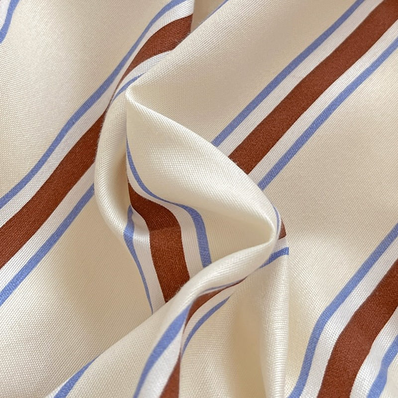 Striped Minimalist Bedding Set — Soft-Touch Cotton Duvet & Pillowcases — Lifestyle 2