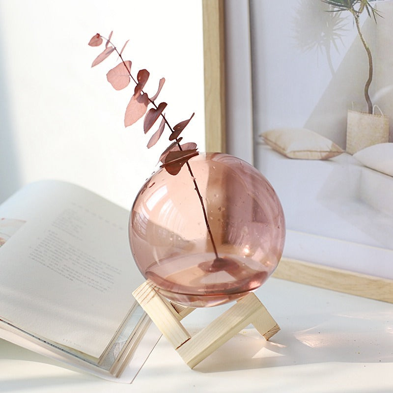 Mini Glass Bubble Vase — Decorative Vase for Considered Styling — Lifestyle 5