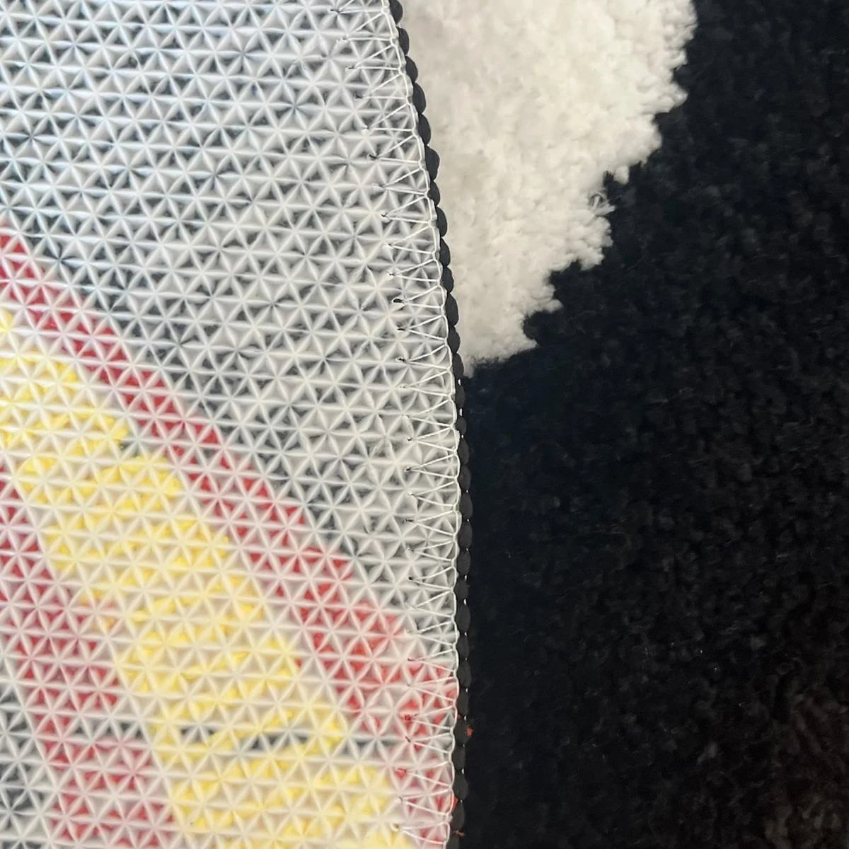 Burning 8 Ball Accent Rug — Soft Accent Rug for Bedroom Layering — Lifestyle 2