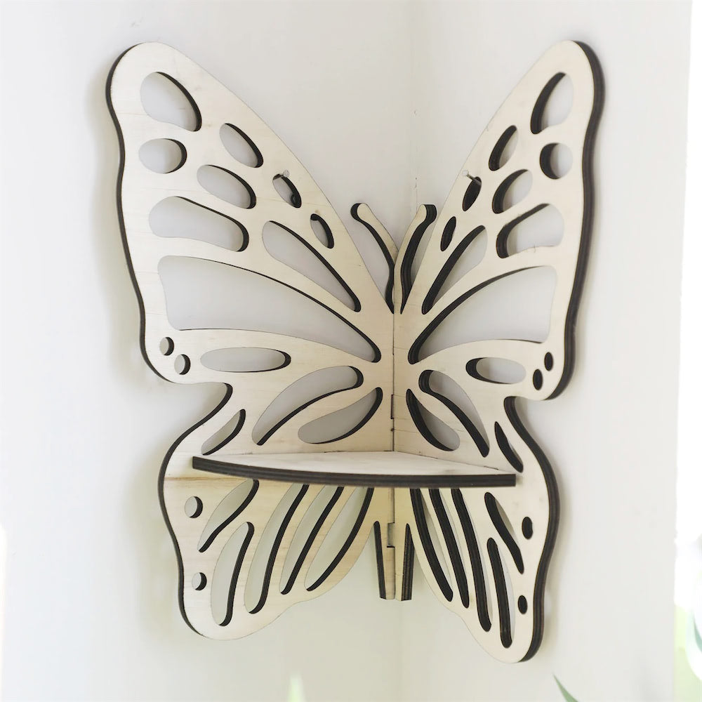 Butterfly Wings Corner Shelf — Considered Home Styling — Lifestyle 4