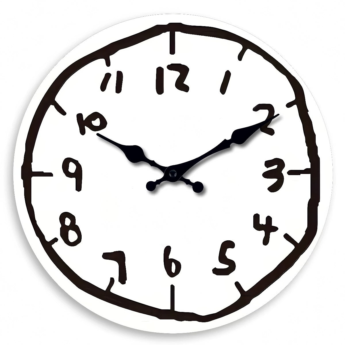 Cartoon Doodle Clock — Considered Home Styling