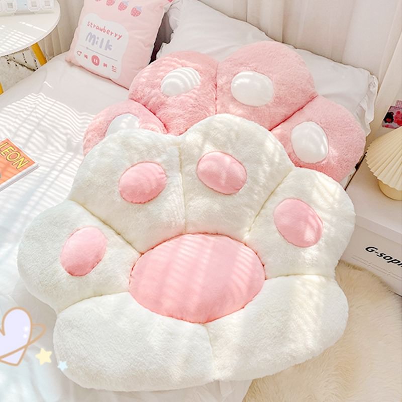 Cat Paw Seat Cushion — Plush Pad for Chairs and Floors — Lifestyle 3
