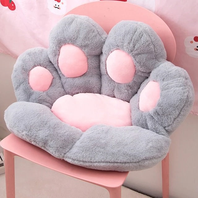 Cat Paw Seat Cushion — Plush Pad for Chairs and Floors — Lifestyle 4
