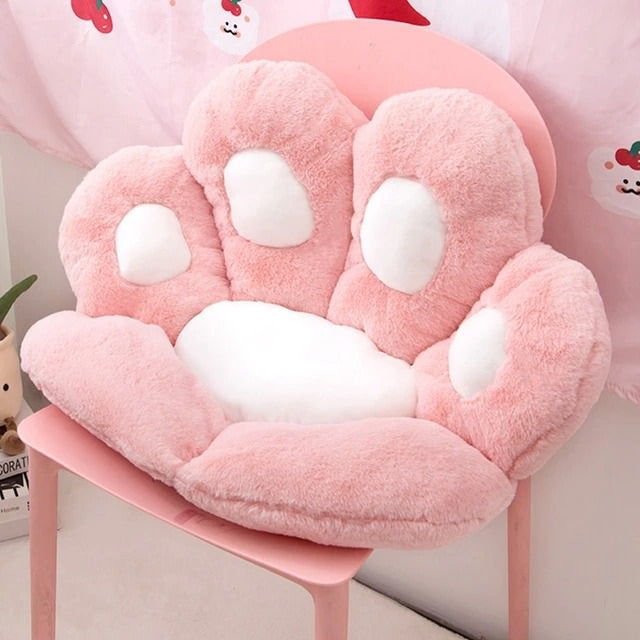 Cat Paw Seat Cushion — Plush Pad for Chairs and Floors — Lifestyle 5
