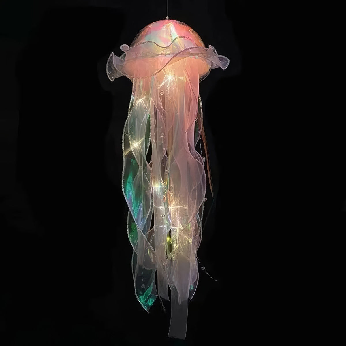 Hanging Jellyfish Lights — Warm LED Mood Lighting for Bedside — Lifestyle 5