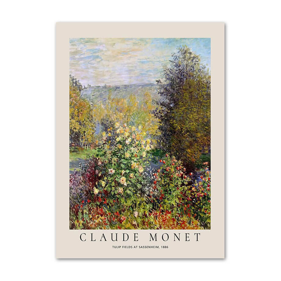 Monet Impressionist Art Canvas Posters — Considered Home Styling