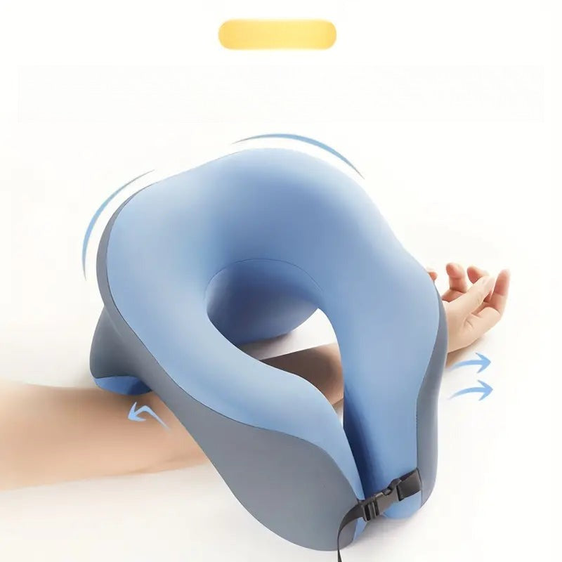 Nap & Travel Cervical Pillow — Compact Cushion for Camping and Naps