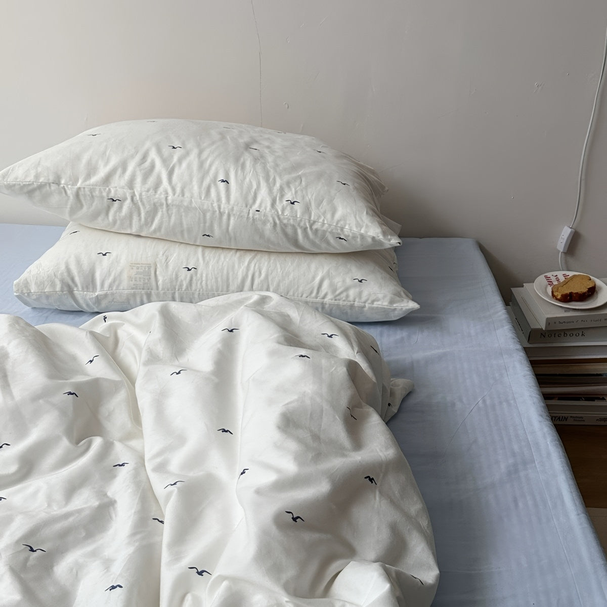 Coastal Bedding Set — Soft-Touch Cotton Duvet & Pillowcases — Lifestyle 2