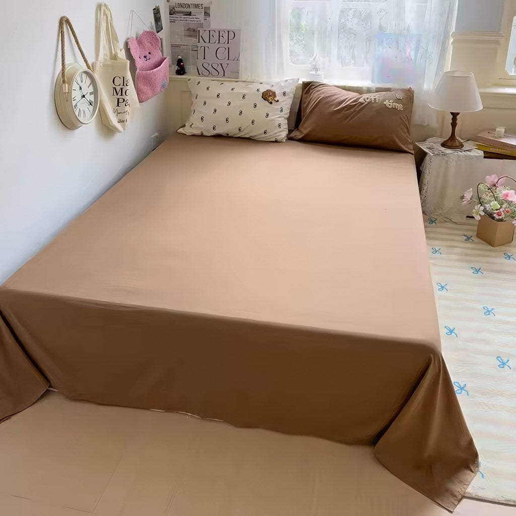 Coffee Time Embroidery Bedding Duvet Cover Set — Lifestyle 4