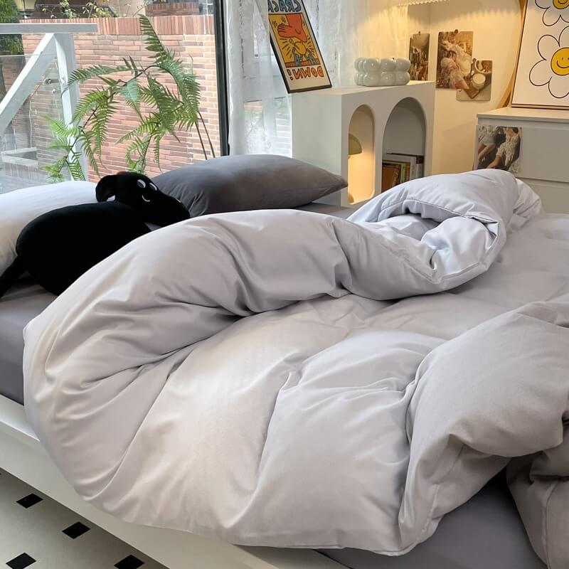 Color Gradients Bedding Set — Soft-Touch Cotton Duvet & Pillowcases — Lifestyle 5