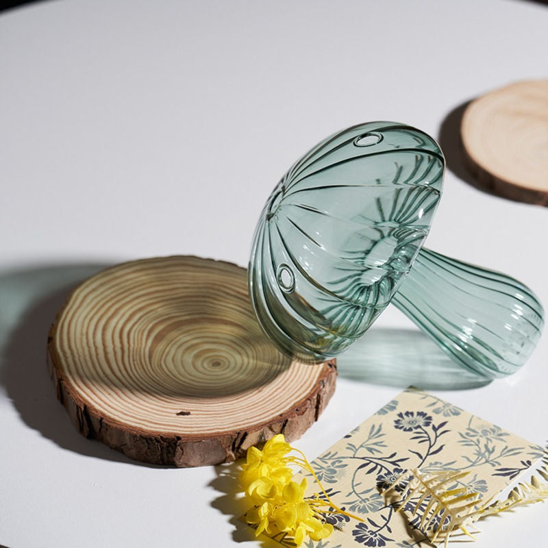 Colored Glass Magic Mushroom Vase — Decorative Vase for Considered Styling — Lifestyle 5
