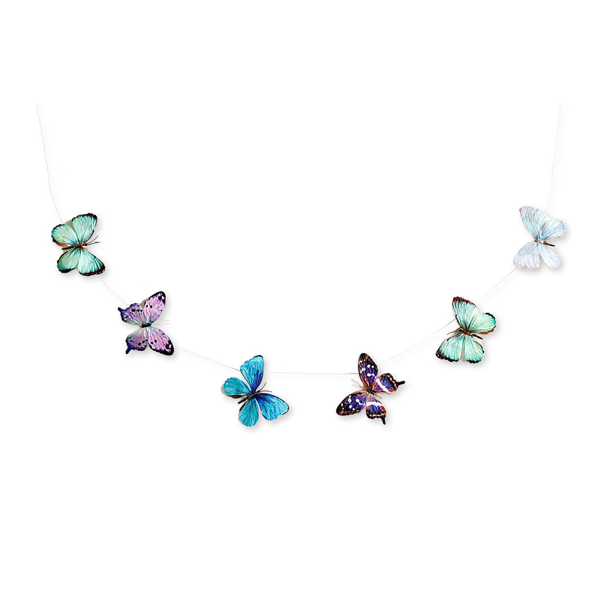 Butterflies Wall Garland — Considered Home Styling — Front view