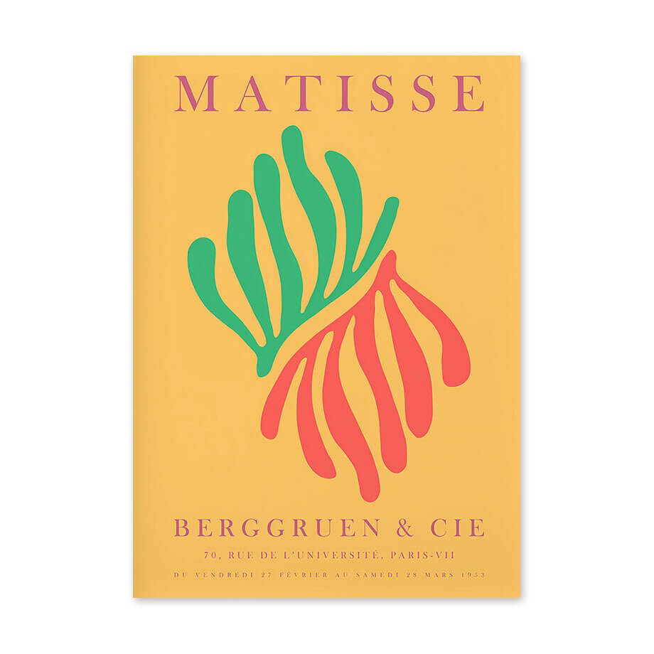 Matisse Colorful Gallery Wall Canvas Posters — Considered Home Styling — Lifestyle 8