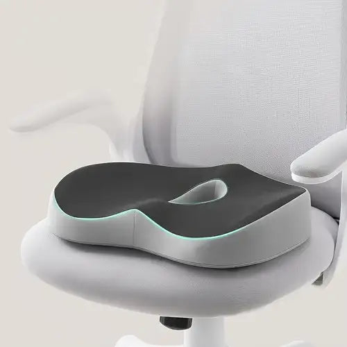 Ergonomic contoured memory foam seat cushion — Wellnarra