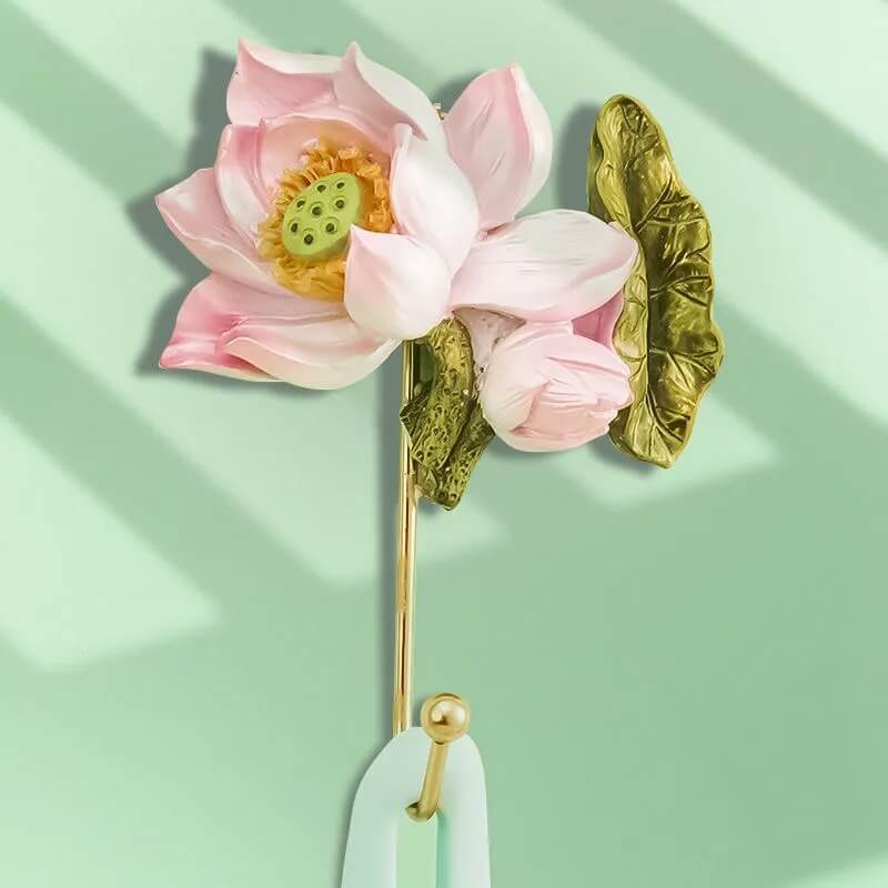 Flower Wall Hook — Considered Home Styling — Lifestyle 2