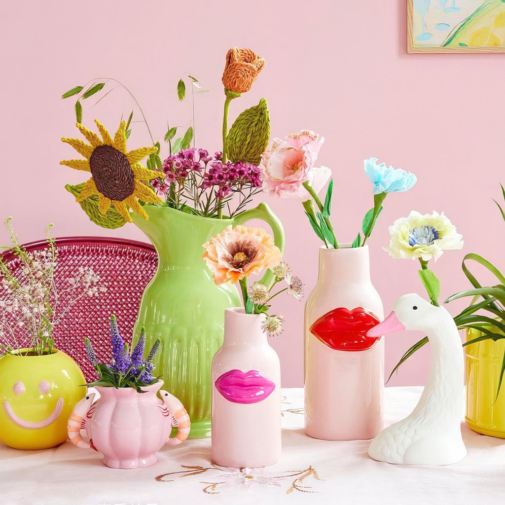 Goose Ceramic Vase — Decorative Vase for Considered Styling — Lifestyle 3