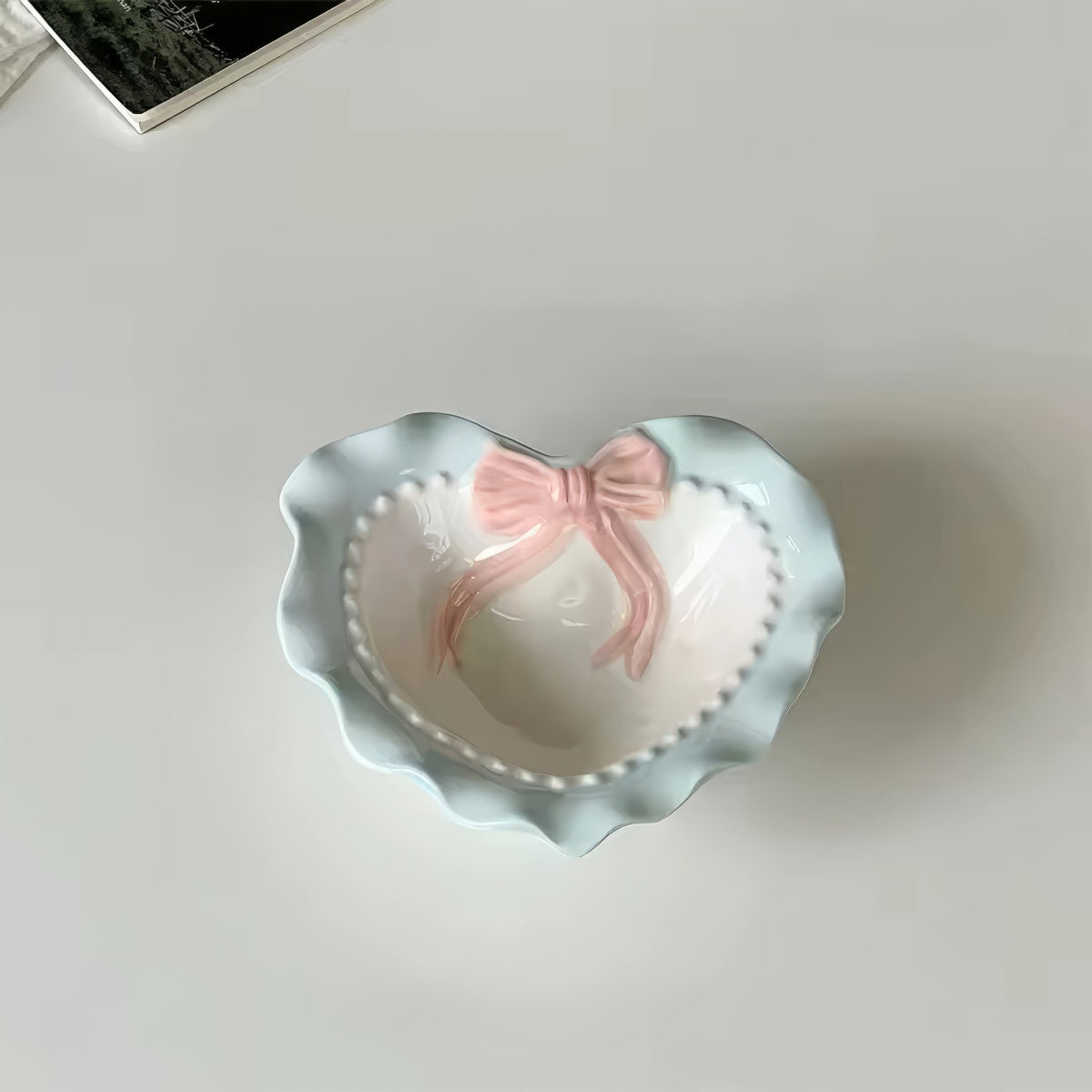 Pastel Heart-Shaped Saucer — Considered Home Styling