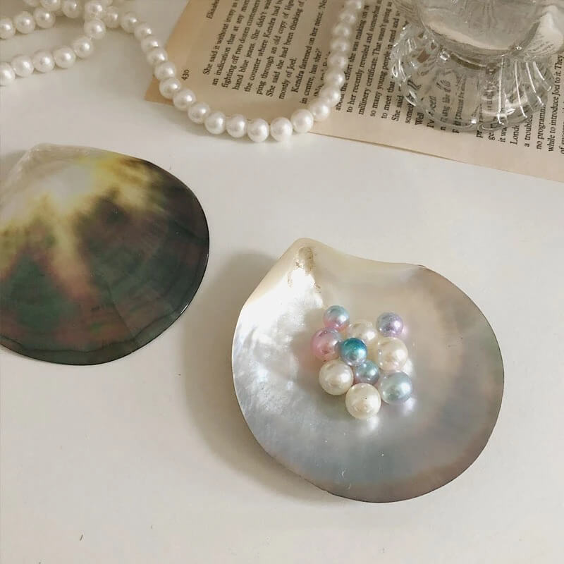 Black Butterfly Shell Jewelry Tray — Considered Home Styling — Lifestyle 3