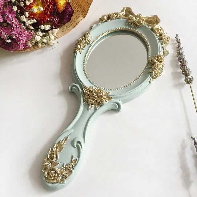 Rococo Vintage Hand Mirror — Considered Home Styling — Lifestyle 4