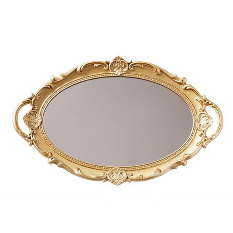 Vintage Mirrored Oval Tray — Considered Home Styling — Lifestyle 8