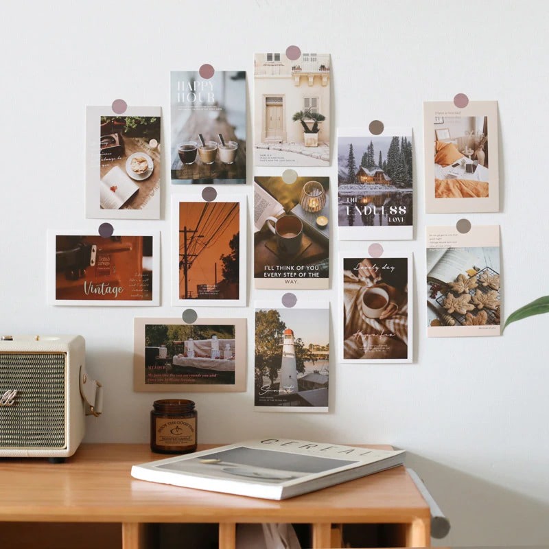 Autumn Sunny Days Wall Collage Cards — Considered Home Styling — Lifestyle 3