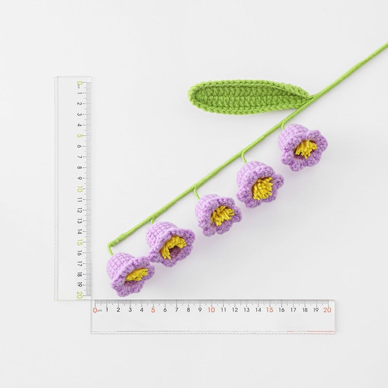 Crochet BellFlowers — Soft Plush Companion for Desk and Bedroom — Lifestyle 1