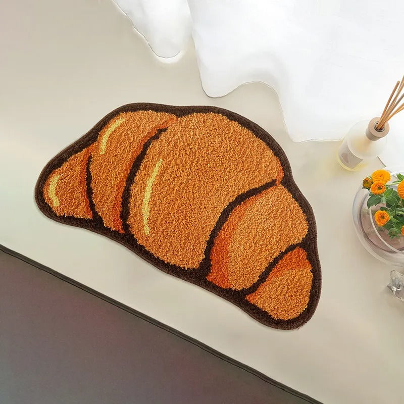 Croissant Tufted Accent Rug — Soft Accent Rug for Bedroom Layering — Lifestyle 2