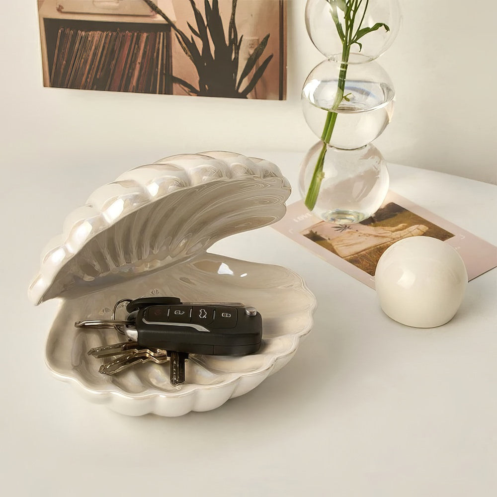 Fairy Shell Pearl Night Lamp — Warm LED Mood Lighting for Bedside — Lifestyle 5