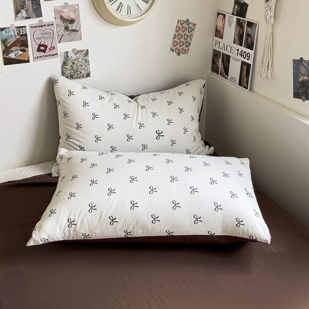 Little Bows Bedding Set — Soft-Touch Cotton Duvet & Pillowcases — Lifestyle 3