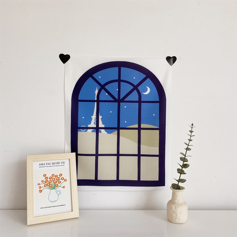 Fake Window Tapestry — Considered Home Styling — Lifestyle 3