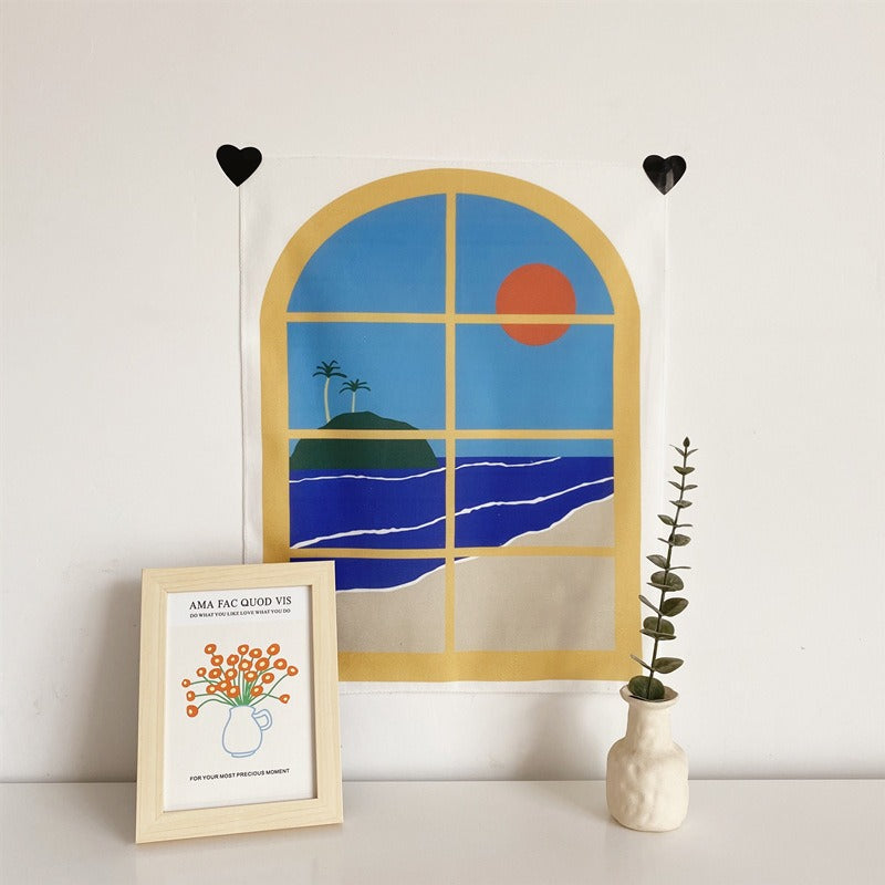 Fake Window Tapestry — Considered Home Styling — Lifestyle 4