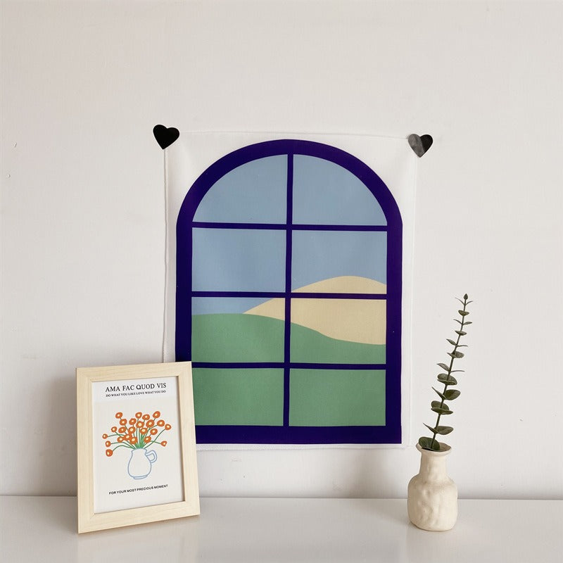 Fake Window Tapestry — Considered Home Styling — Lifestyle 5