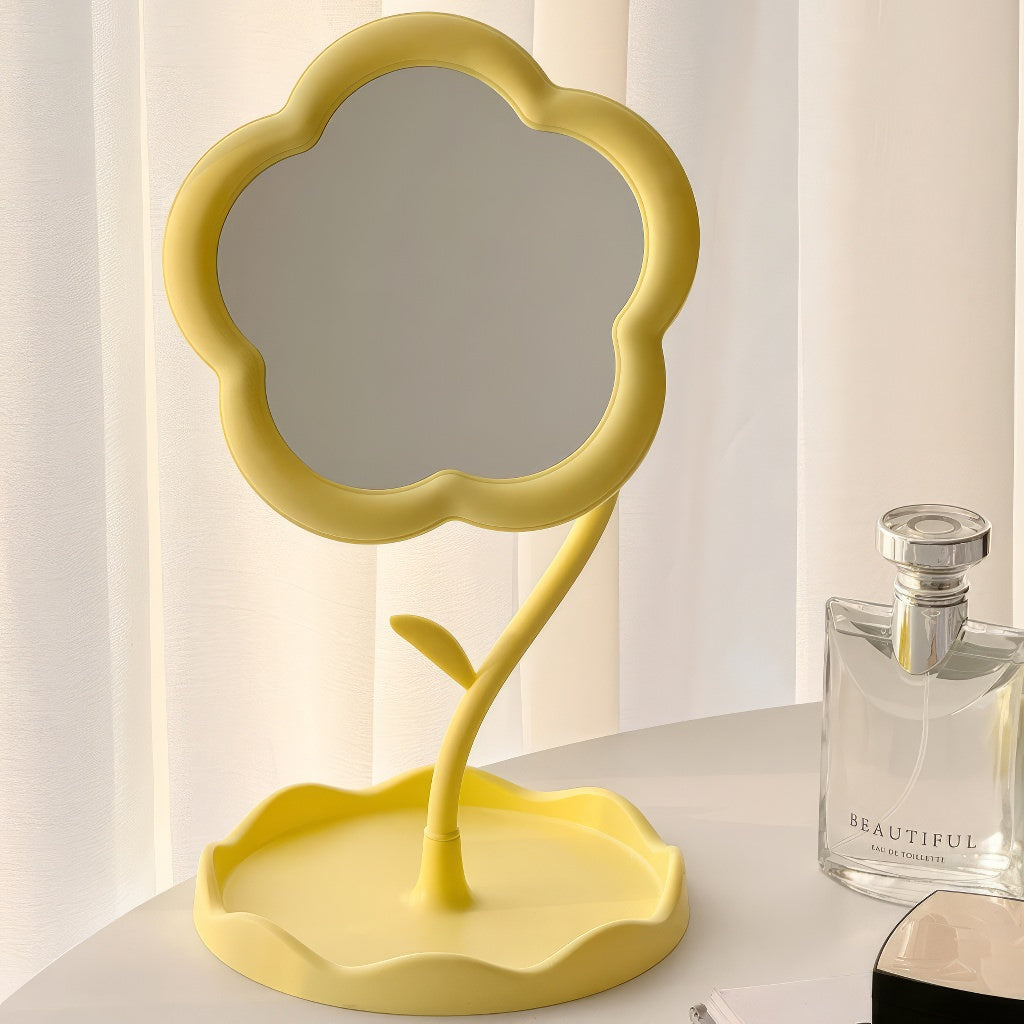 Flower Shaped Makeup Mirror — Considered Home Styling — Lifestyle 7