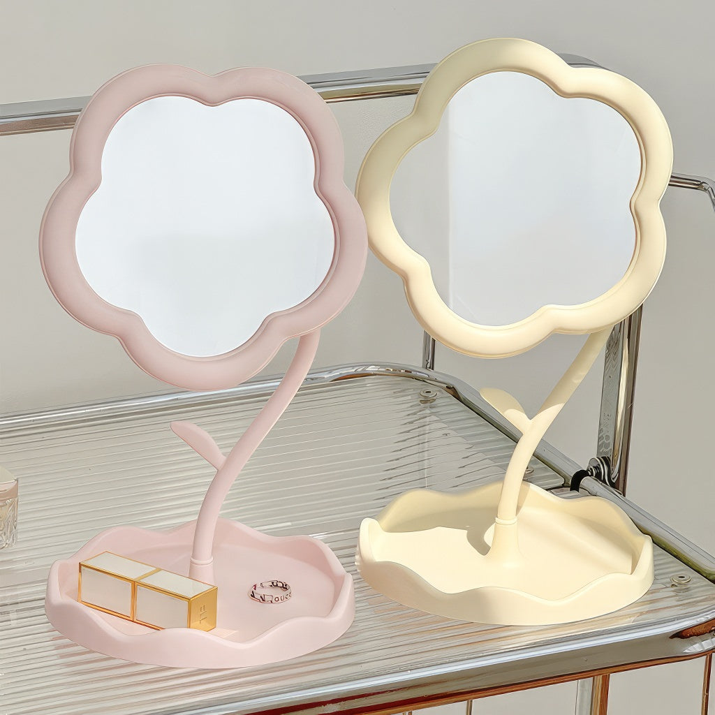 Flower Shaped Makeup Mirror — Considered Home Styling — Lifestyle 8