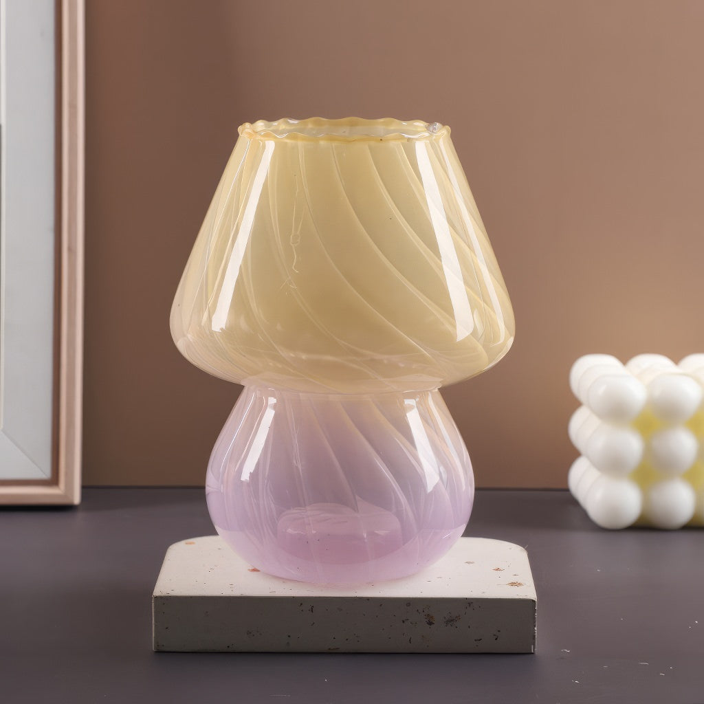 Mushroom Glass Vase — Decorative Vase for Considered Styling — Lifestyle 4